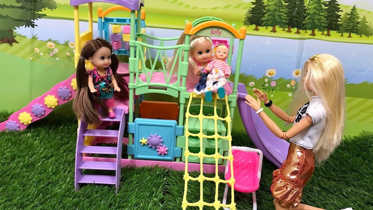 Barbie PARK Day! What Happened to Ken?!