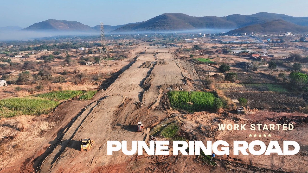 Pune Outer Ring Road Progress Is Moving FASTER Than Expected