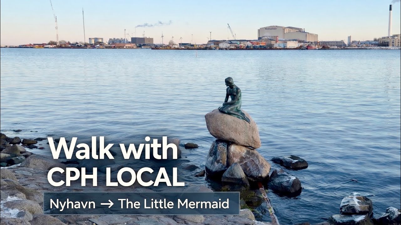 Winter Walk in Copenhagen 2026 🇩🇰 | Nyhavn to The Little Mermaid | POV Walking Tour