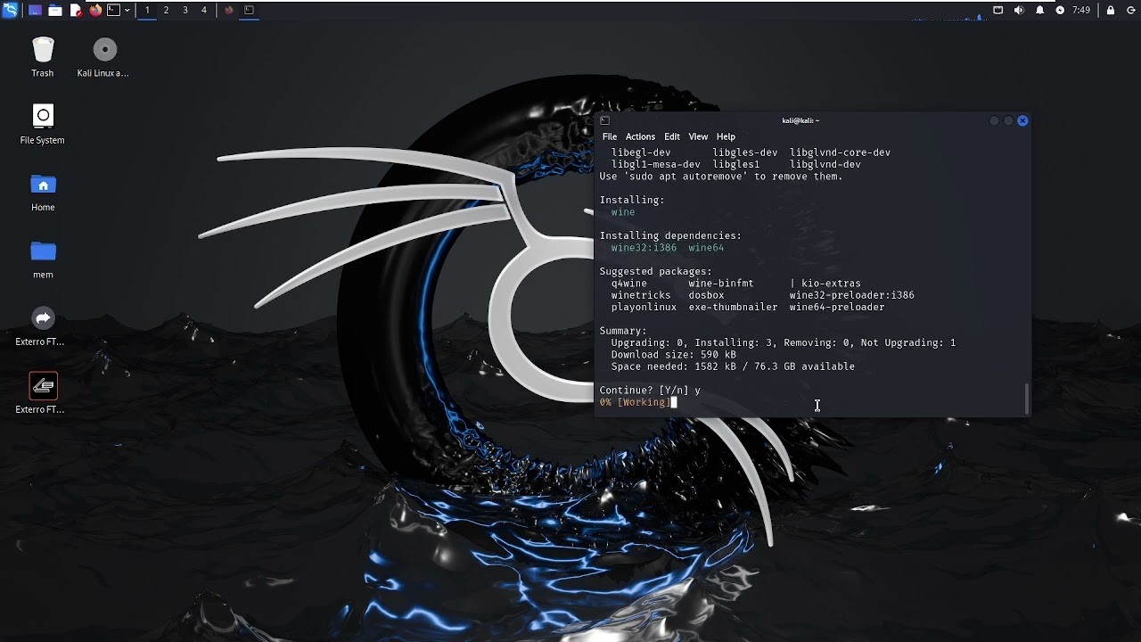 FTK INSTALLATION ON KALI LINUX