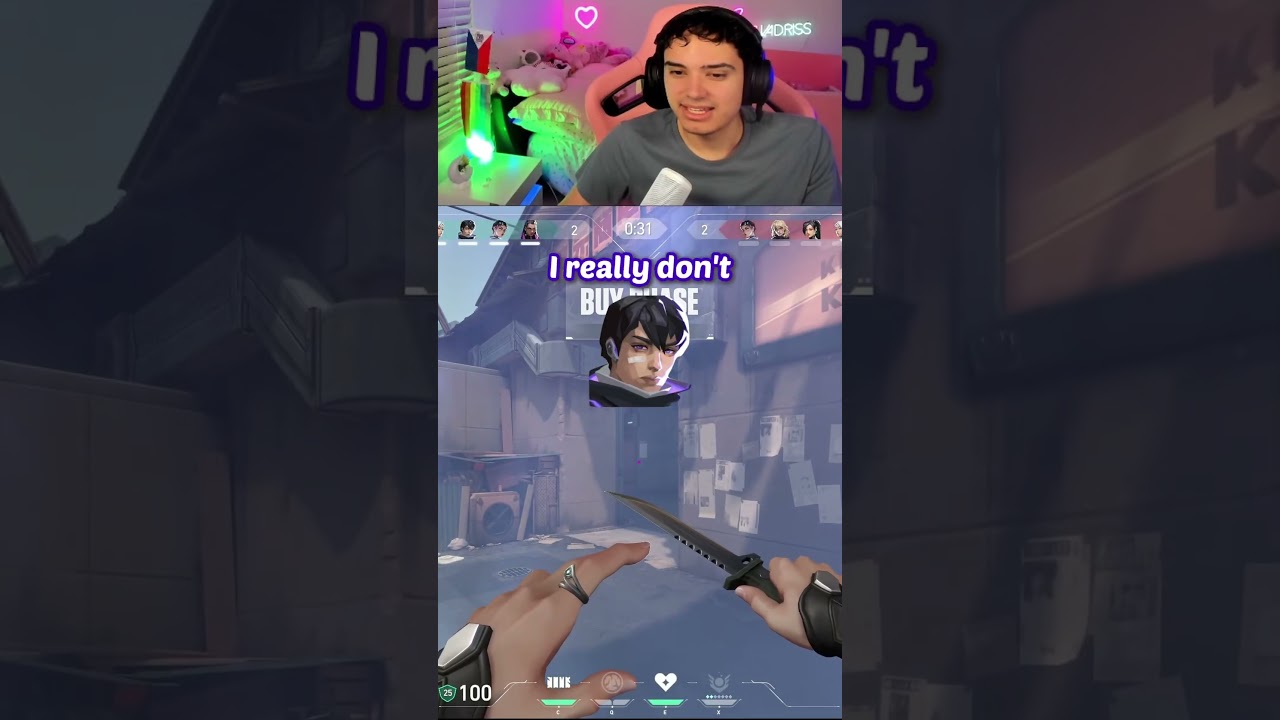 Girl voice trolling in VALORANT #valorant #valorantclips #valorantgaming #valorantfunny #vadriss