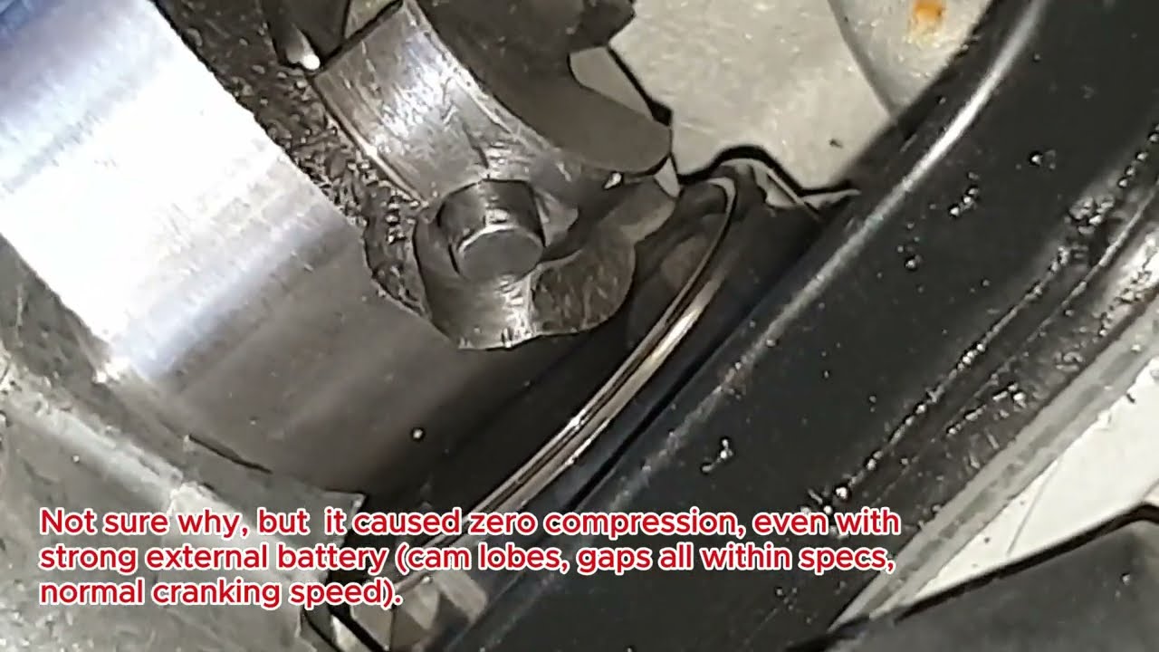 BMW F650 GS Dakar - decompression mod