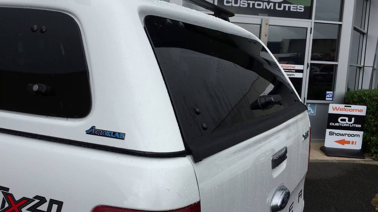Central Locking Ute Canopy