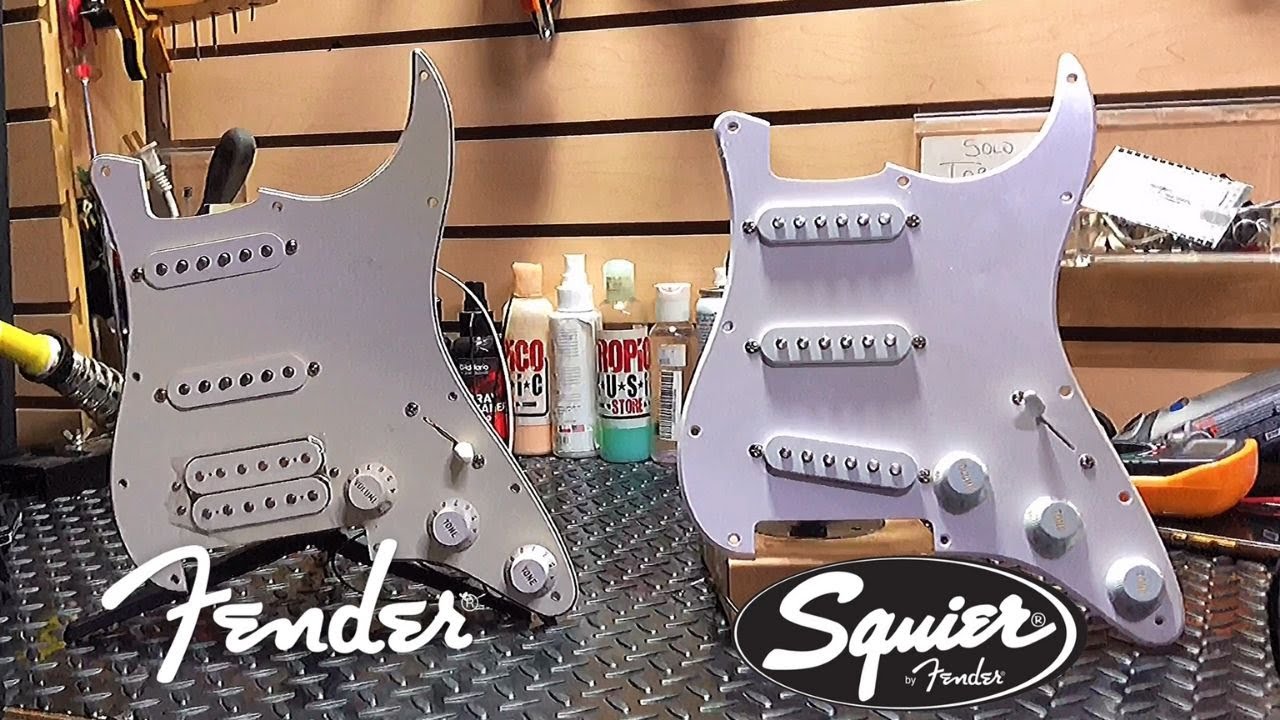 Pastillas y electrónica SQUIER vs FENDER | Soundtest