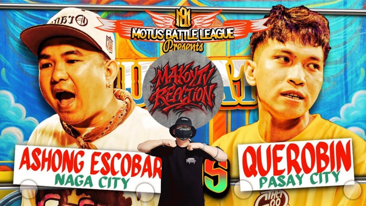 ASHONG ESCOBAR VS QUEROBIN | REACTION VIDEO | MOTUS | HUDYAT4 PEDESTAL4