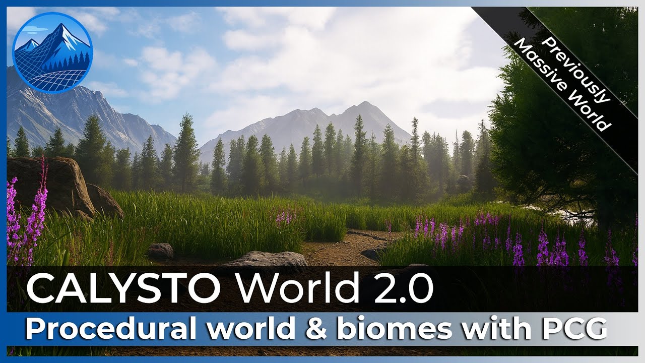 Calysto World and Smart Scatter deeper integration. Generate biomes with PCG