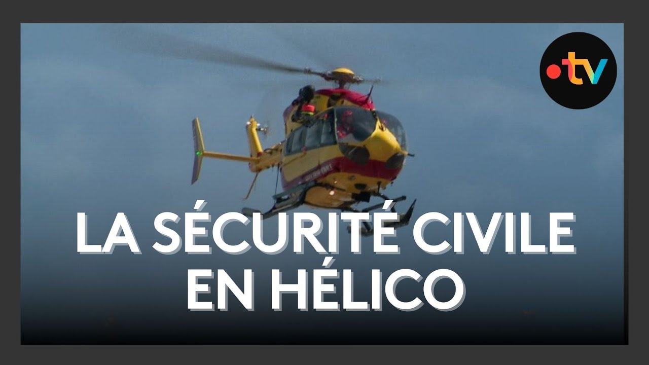 Hélico, Samu, terrain difficile: les coulisses d’un sauvetage avec la sécurité civile en hélicoptère
