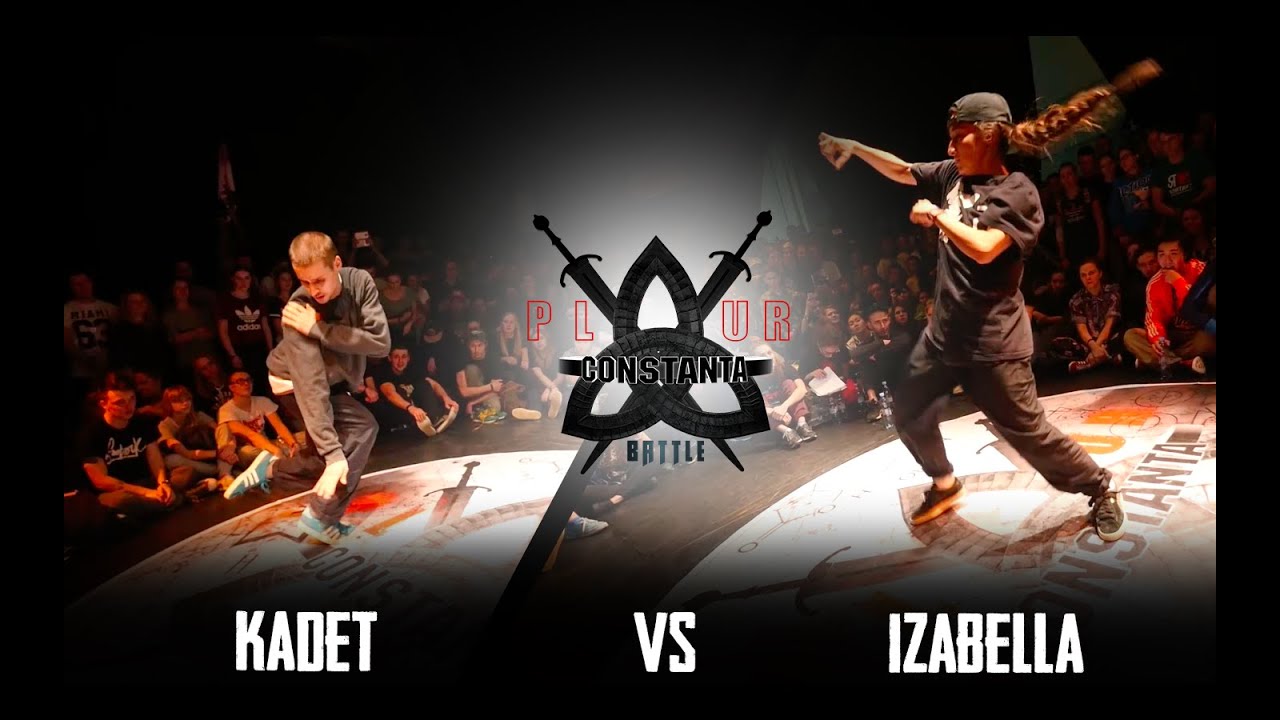 P.L.U.R.BATTLE CONSTANTA 2015|HIP-HOP 1/2 1X1|KADET(win) VS IZABELLA