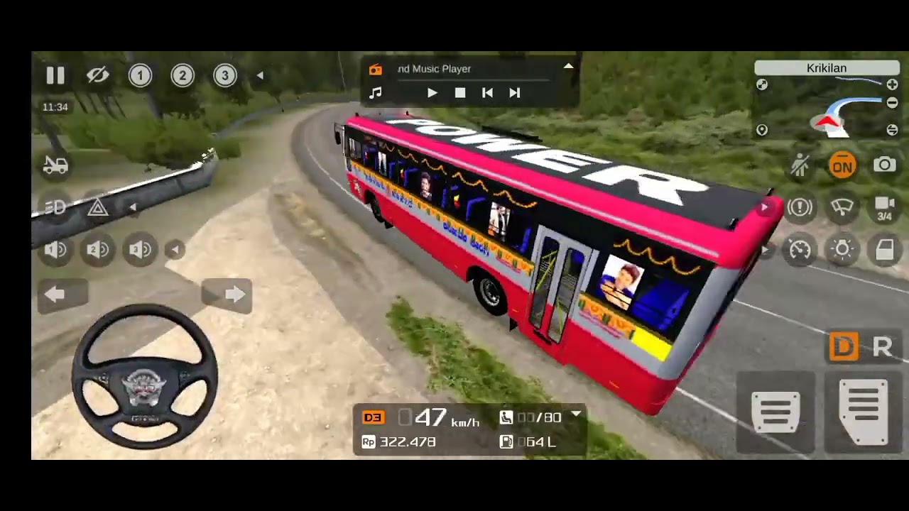 puneeth rajkumar livery  ksrtc bus