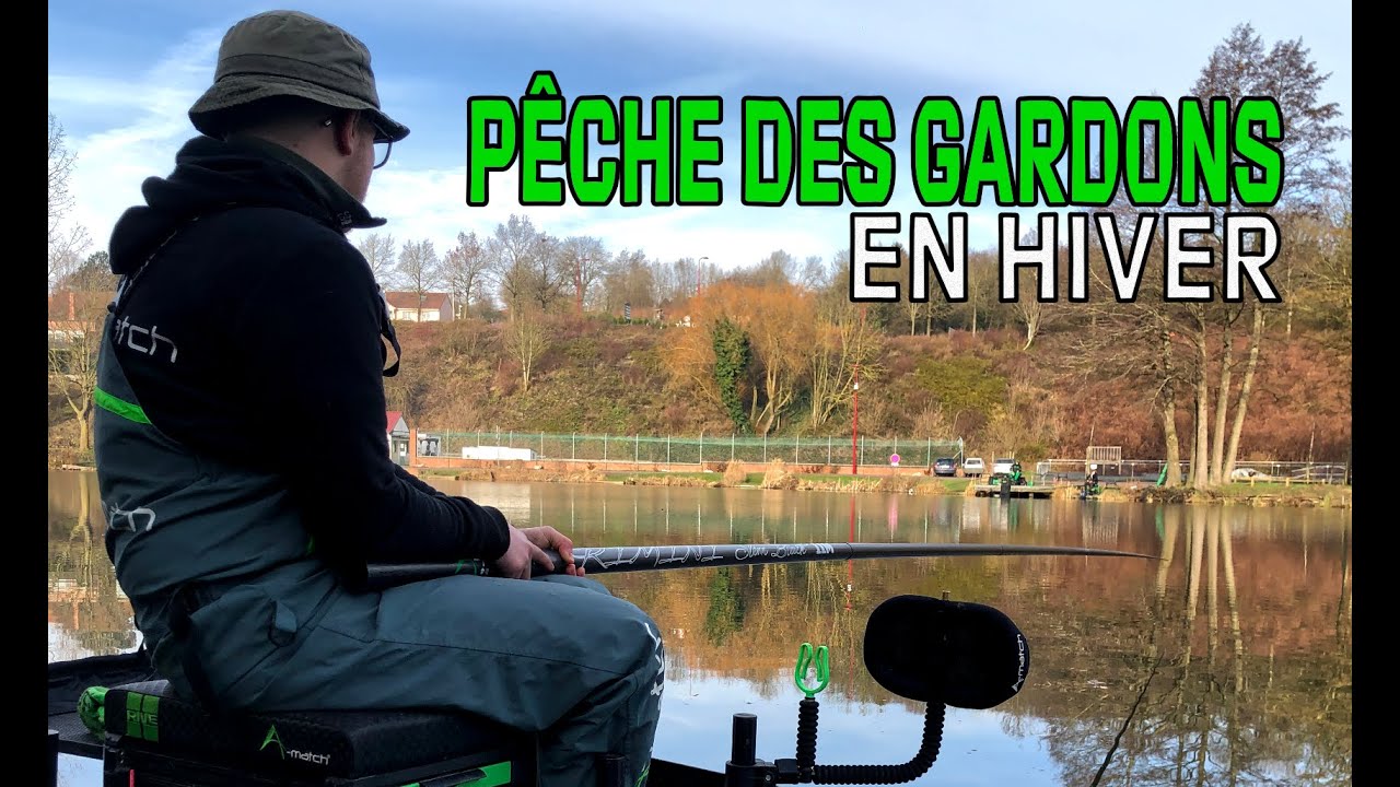 Pêche des gardons en étang en période hivernale - A-Match