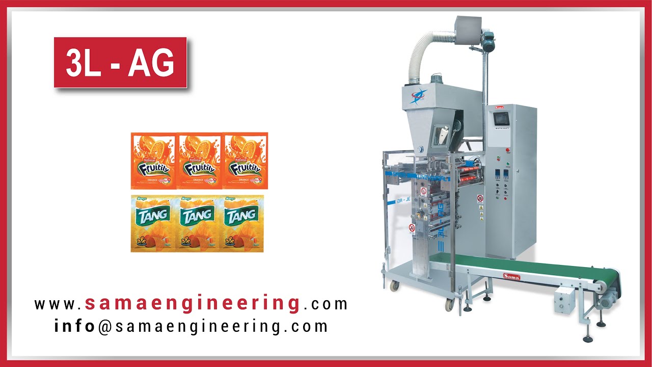 Powder Packing Machine - Multilane - 3L AG - Tang | Sama Engineering