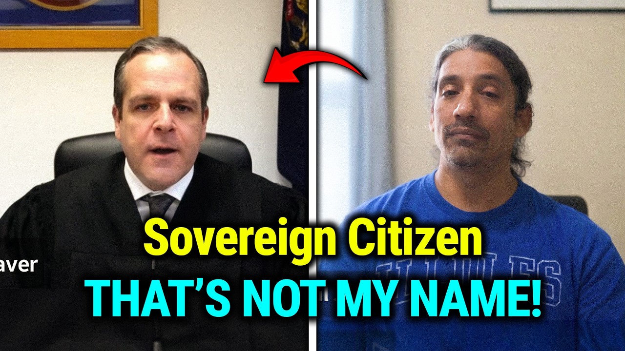 Sovereign Citizen Tries “Straw Man” Excuse — Judge Isn’t Buying It