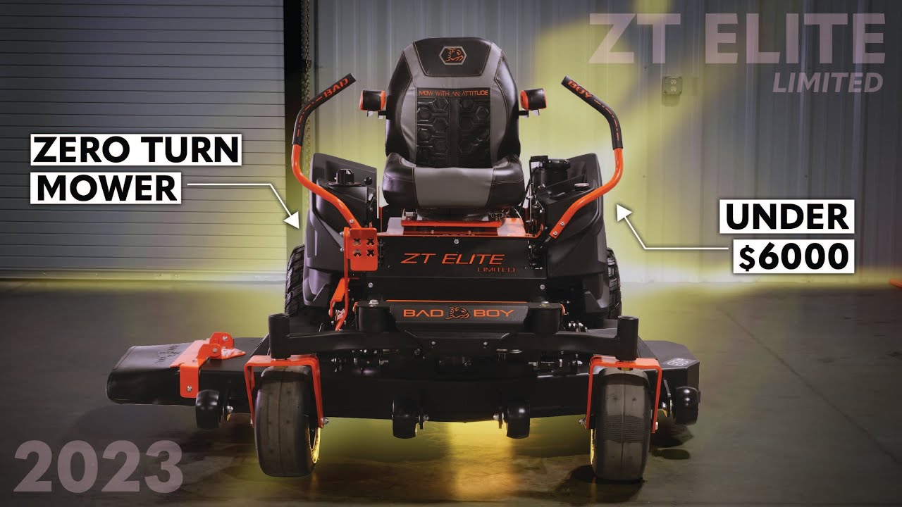 Газонокосилка Zero Turn 2023 | Bad Boy ZT Elite и ZT Elite Limited Edition