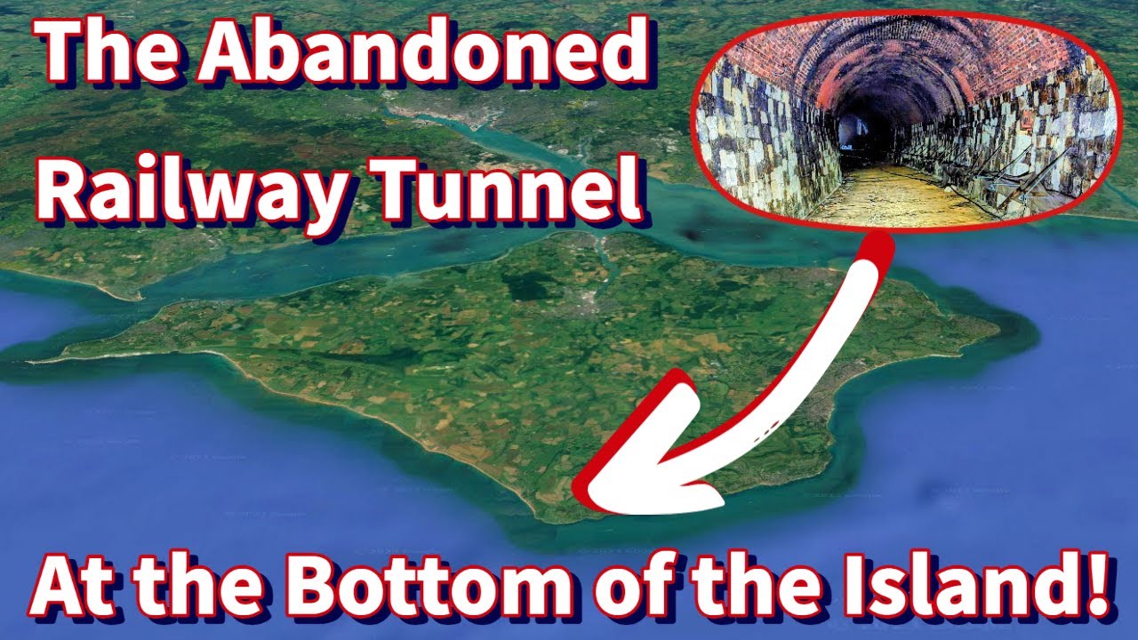 The Old Railway Tunnel at the Bottom of the Island     #disused #railway #tunnel St Lawrence
