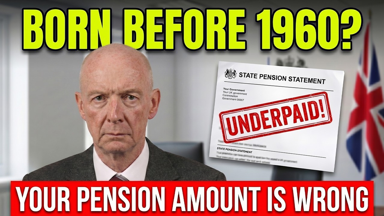 ❌ PENSIONERS WARNING BORN BEFORE 1960? You Are Receiving The Wrong STATE PENSION Amount