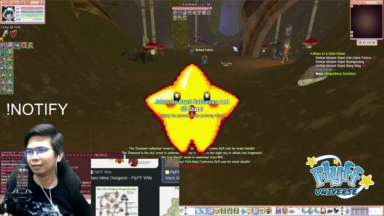 Flyff Universe - Hael's Sword Cloak (Secret Quest)