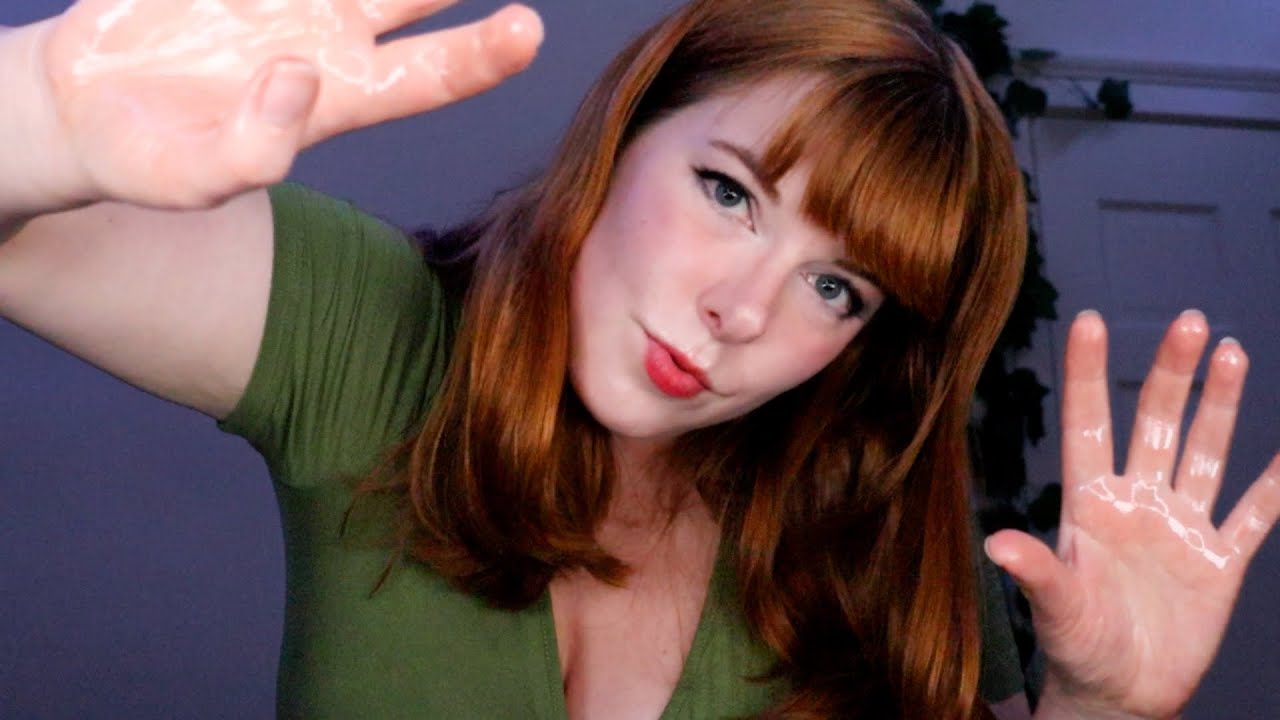 ASMR | Inappropriate Face and Scalp Massage (masseuse sits on you)