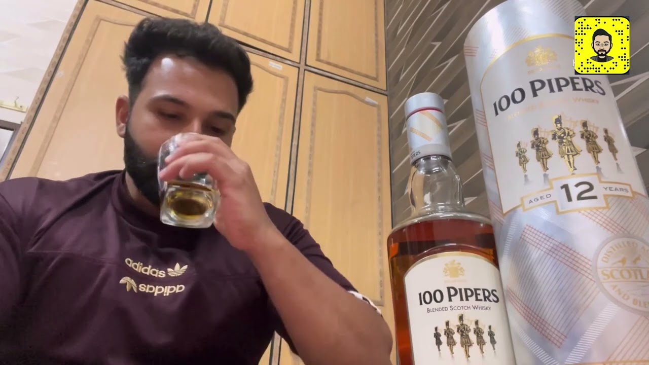 100 Pipers 12 Years Aged Scotch Whiskey Review & Unboxing