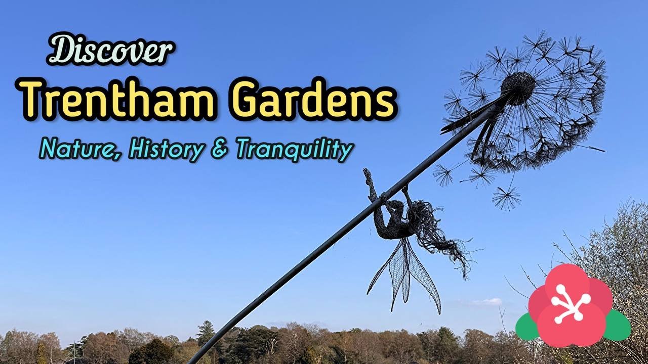 WALKING THROUGH THE BEAUTY OF TRENTHAM GARDEN & PARK WHERE TIME SLOWS DOWN | STOKE ON TRENT ENGLAND