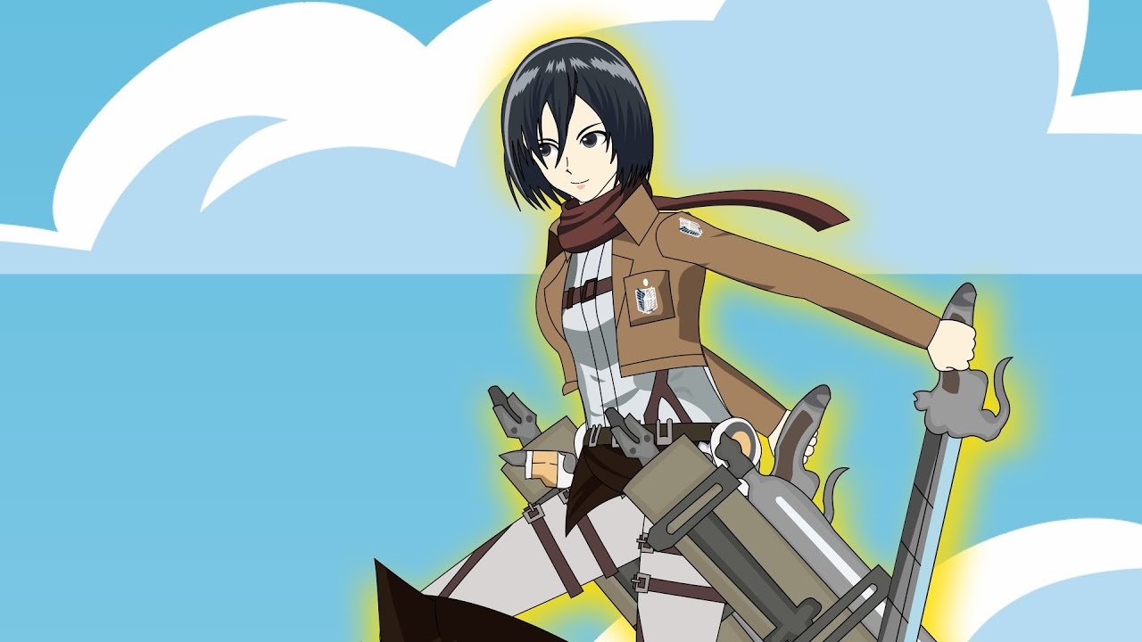 MOBILE LEGENDS ANIMATION | FANNY SKIN MIKASA ATTACK ON TITAN