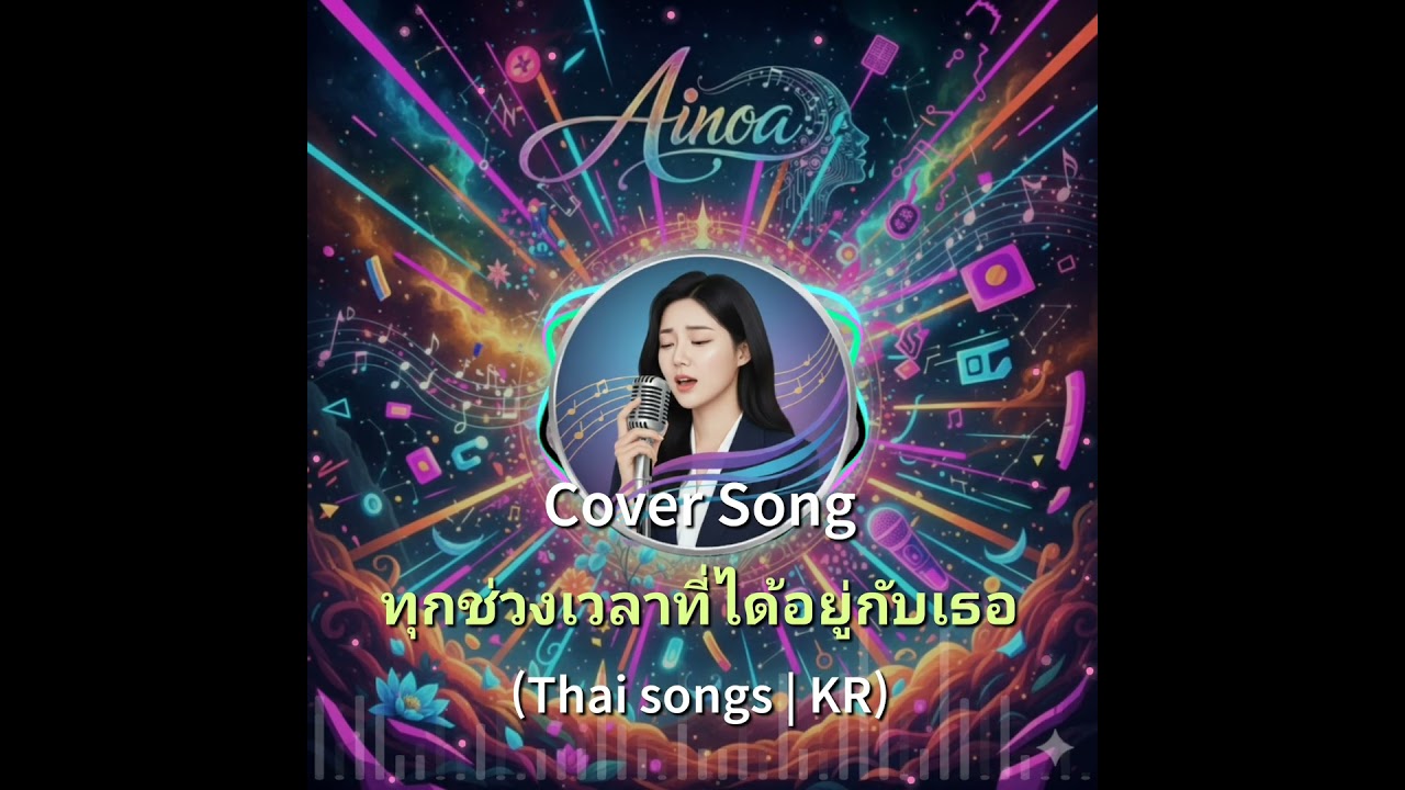 [Cover]EP.5 ทุกช่วงเวลาที่ได้อยู่กับเธอ(너와의 모든 순간)(KR) | Thai songs | AI Artist Noa