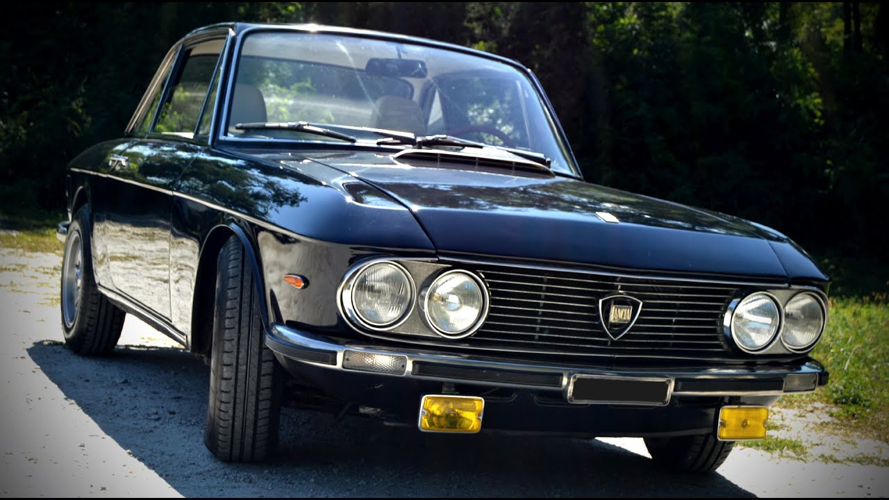 Lancia Fulvia Coupè 1.3S 1972 - V4 Engine Roar - Sound, Accelerations, Pictures