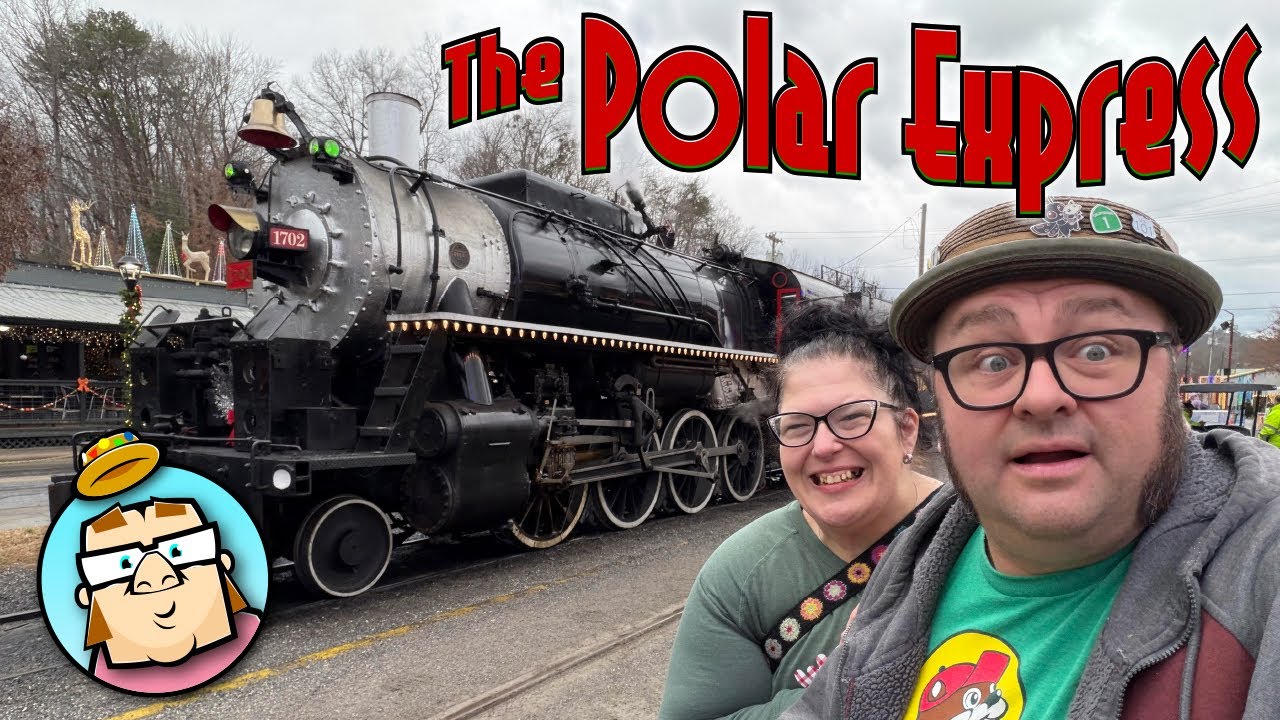 The Polar Express Train Ride - Great Smoky Mountain Railroad - Bryson City, NC