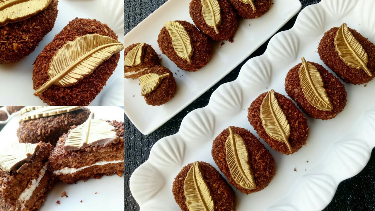 حلوة القاطيفة 🍫اروع قاطو ممكن تحضروه و بدون بيض بمكونات بسيطة لعشاق جوز الهند /حلويات عيد 2020