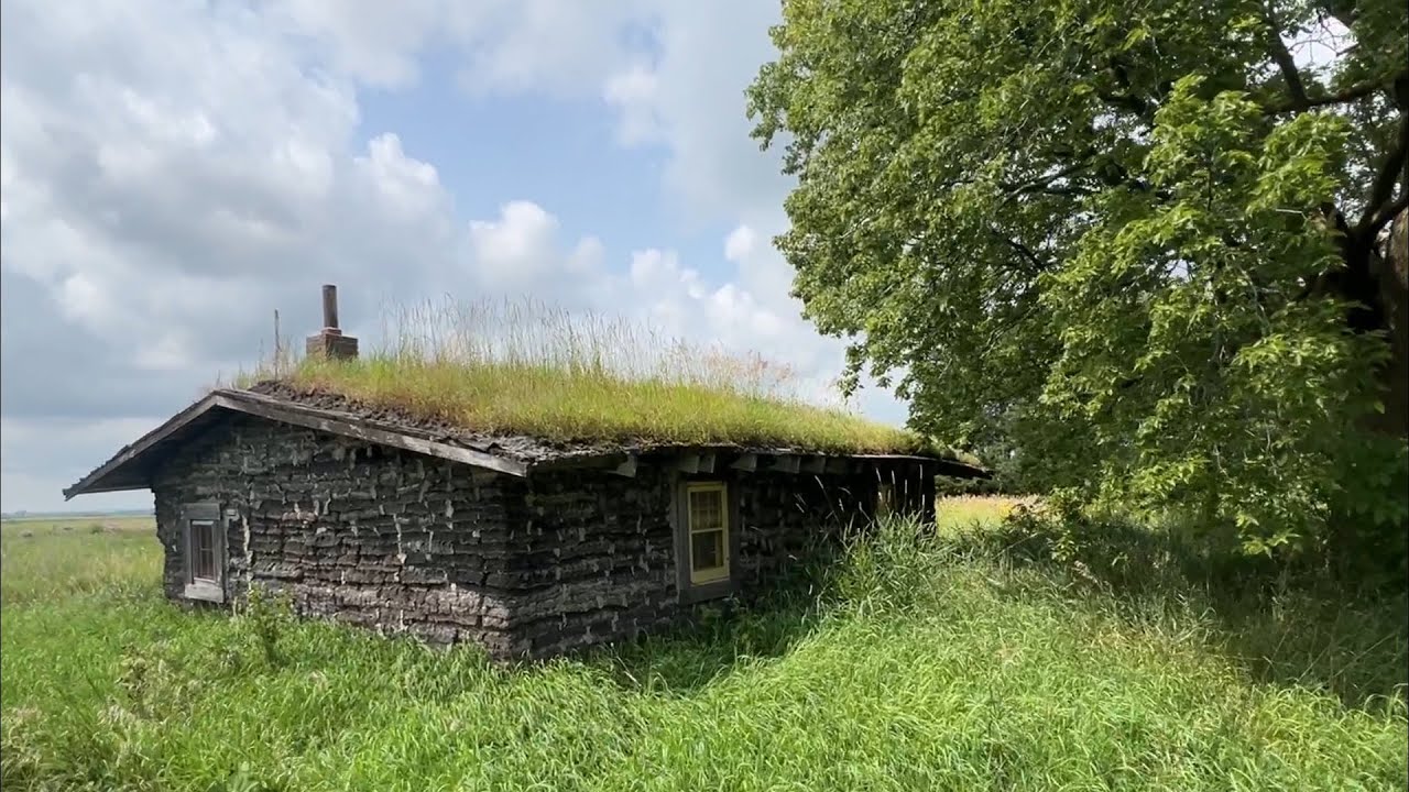 Laura Ingalls Wilder's Way West Walk Through a Real Sod House