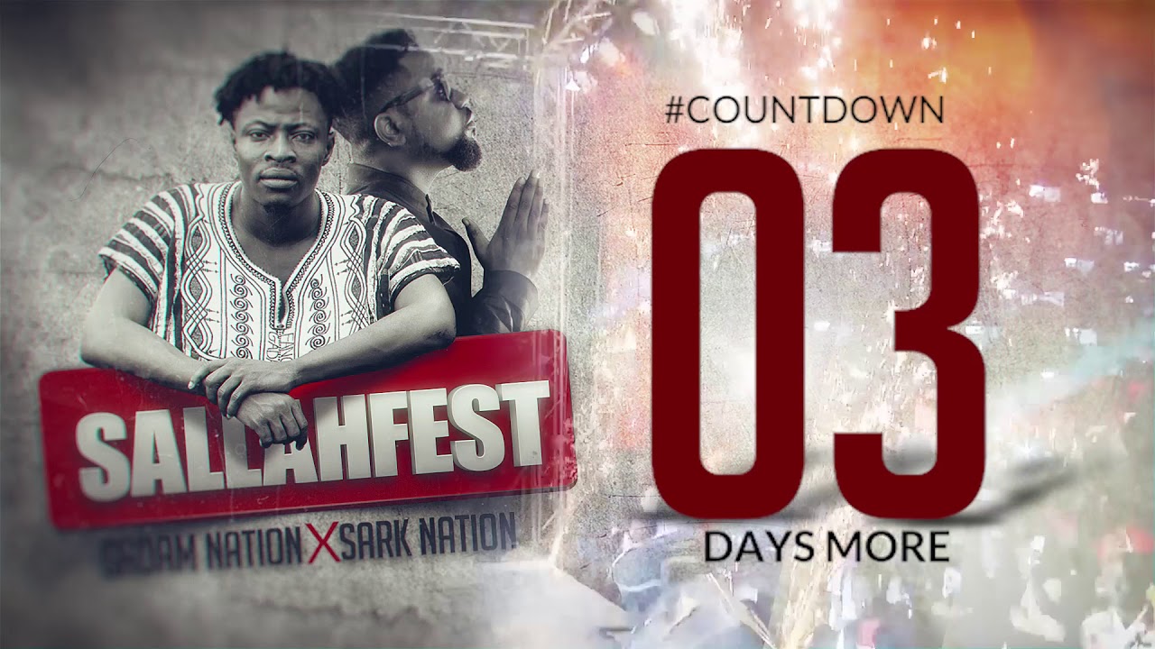 The Countdown is on. 3 Days to go!  GadamNation x SarkNation  presents 
