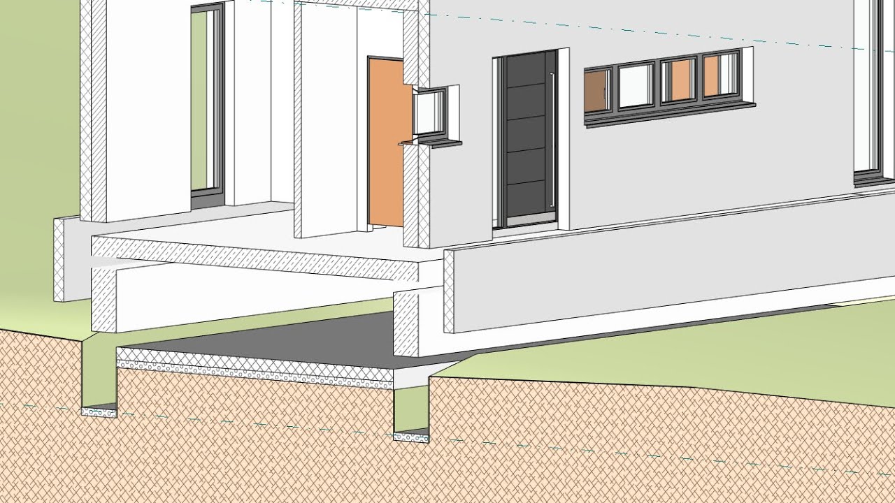 Revit Grundlagen // Gründung (Streifenfundamente)