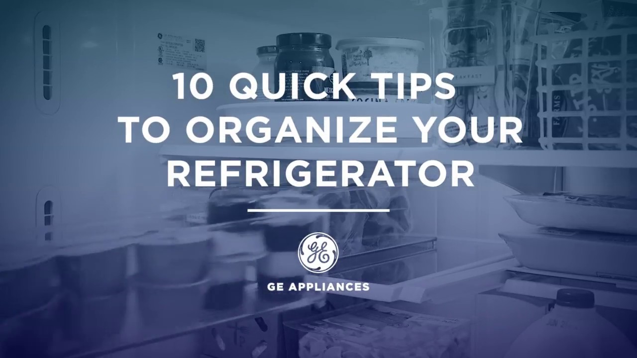 10 Quick Tips to Organize your Refrigerator