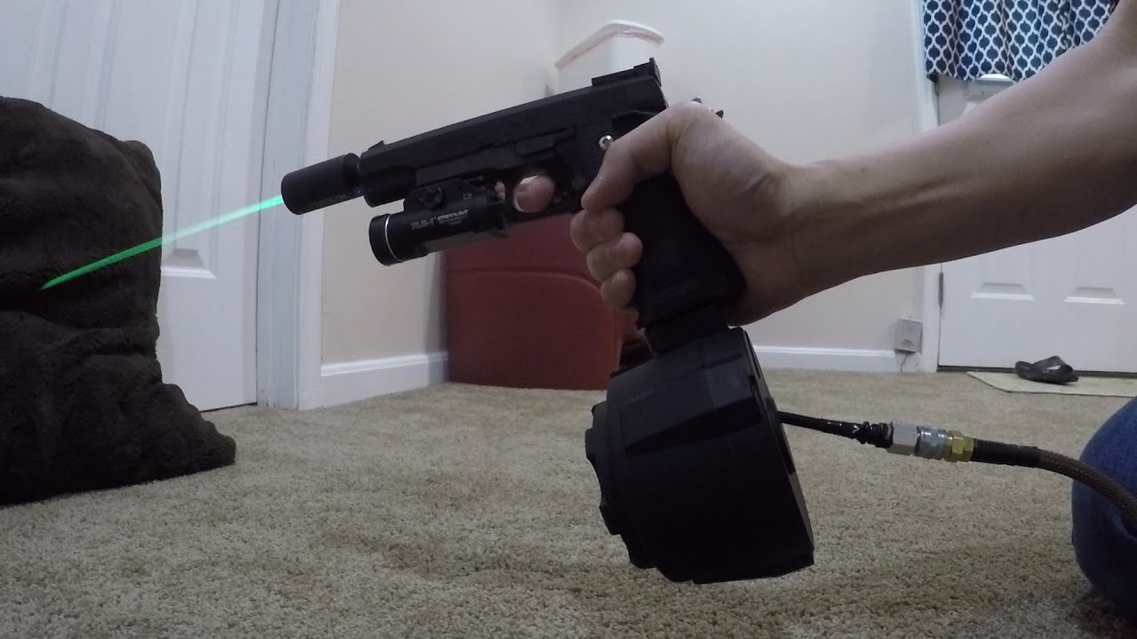 Tokyo Marui Hi-Capa Pistol HPA Drum Mag