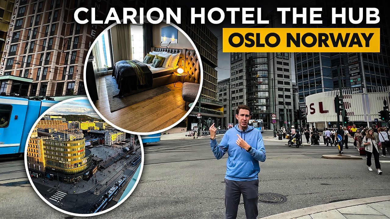 Clarion Hotel The Hub Oslo Norway【Экскурсия по отелю и номеру】Лучший отель в центре Осло!!