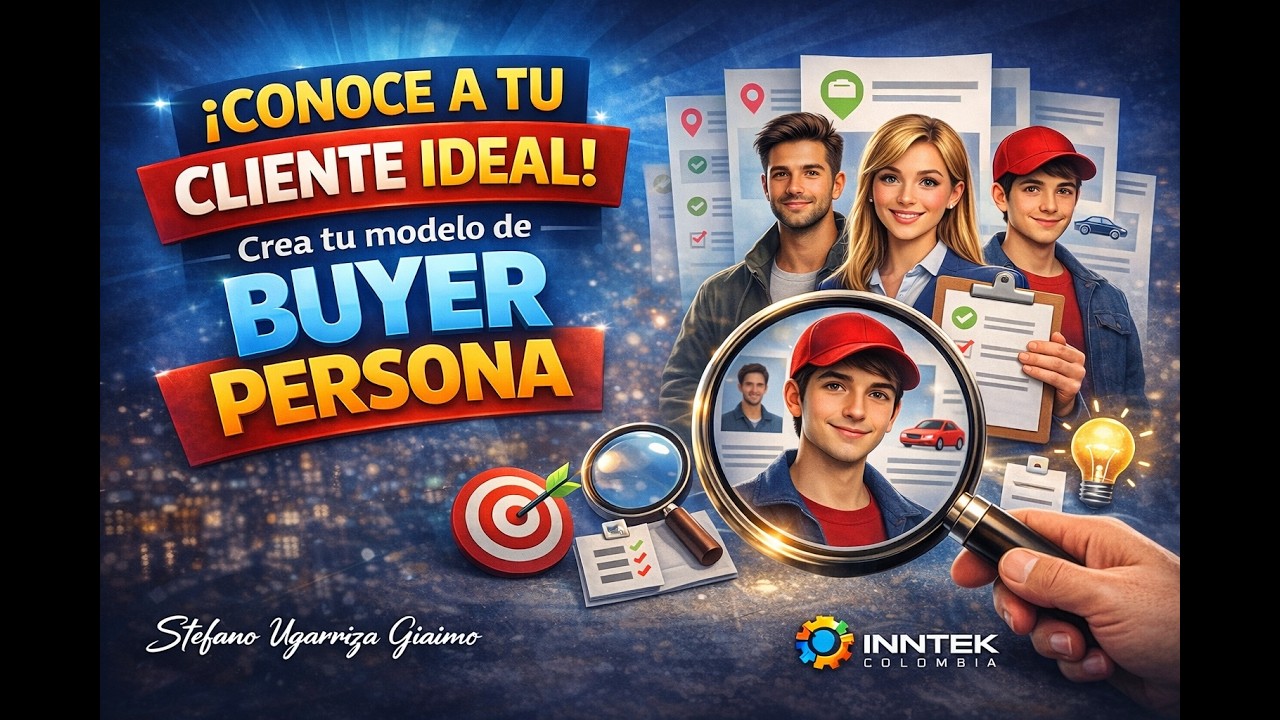 Conoce a tu cliente ideal!, crea tu propio modelo de buyer persona