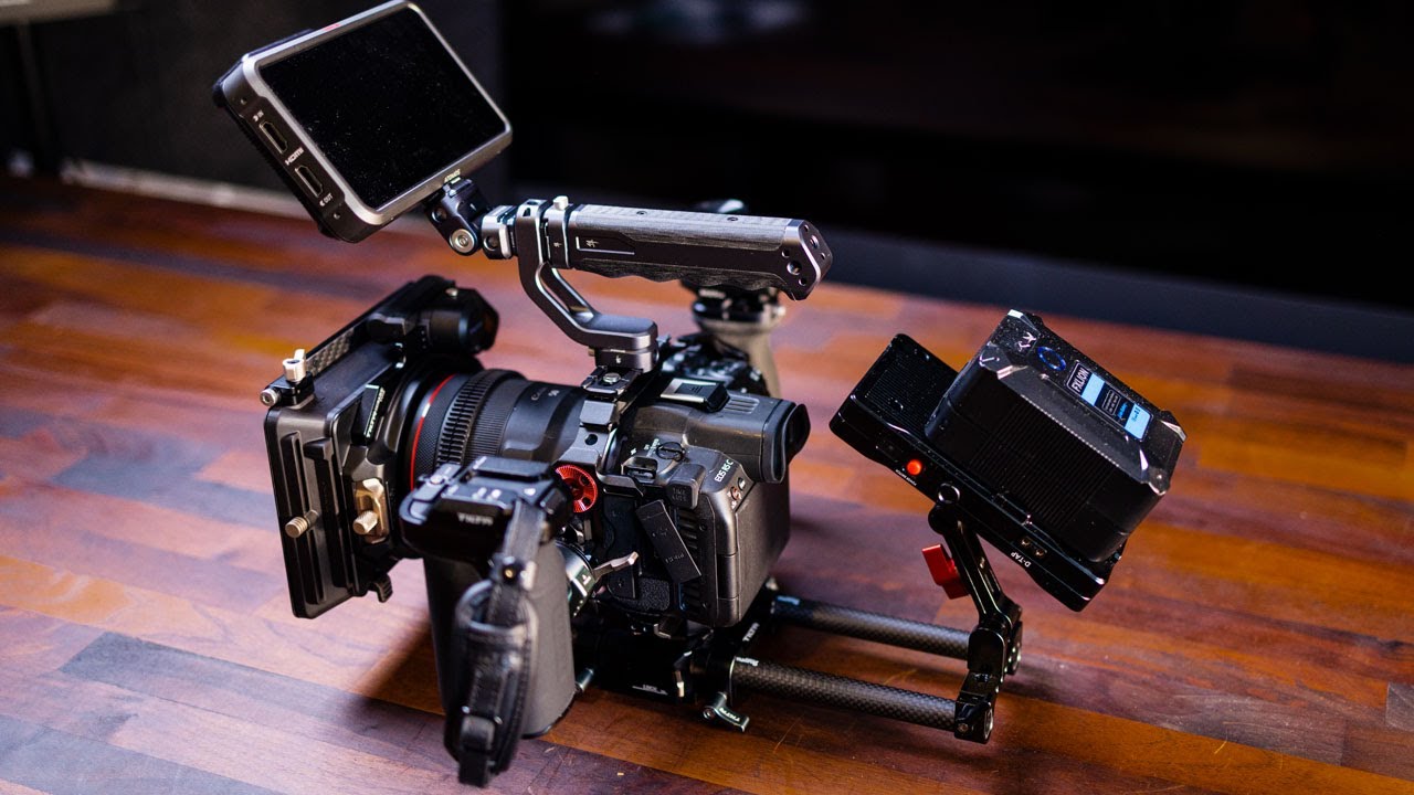 Power and VND Filter solution for Canon R5 C