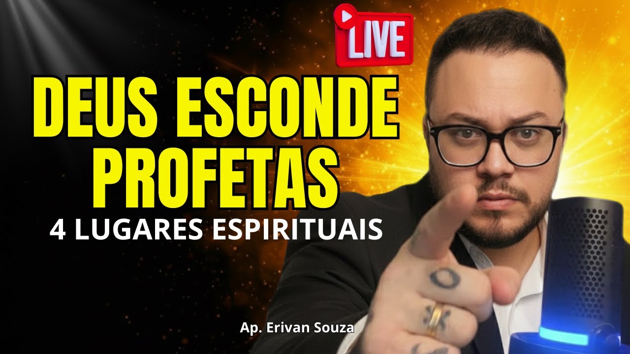 🔥 OS 4 LUGARES ONDE DEUS ESCONDE OS PROFETAS