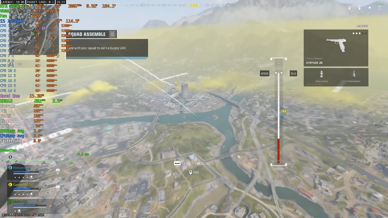 RTX 5070 Ti |  i5 14600KF | Warzone Season 2  Urzikstan | 1440P Basic | Undervolted + DDR5 8000 CL38