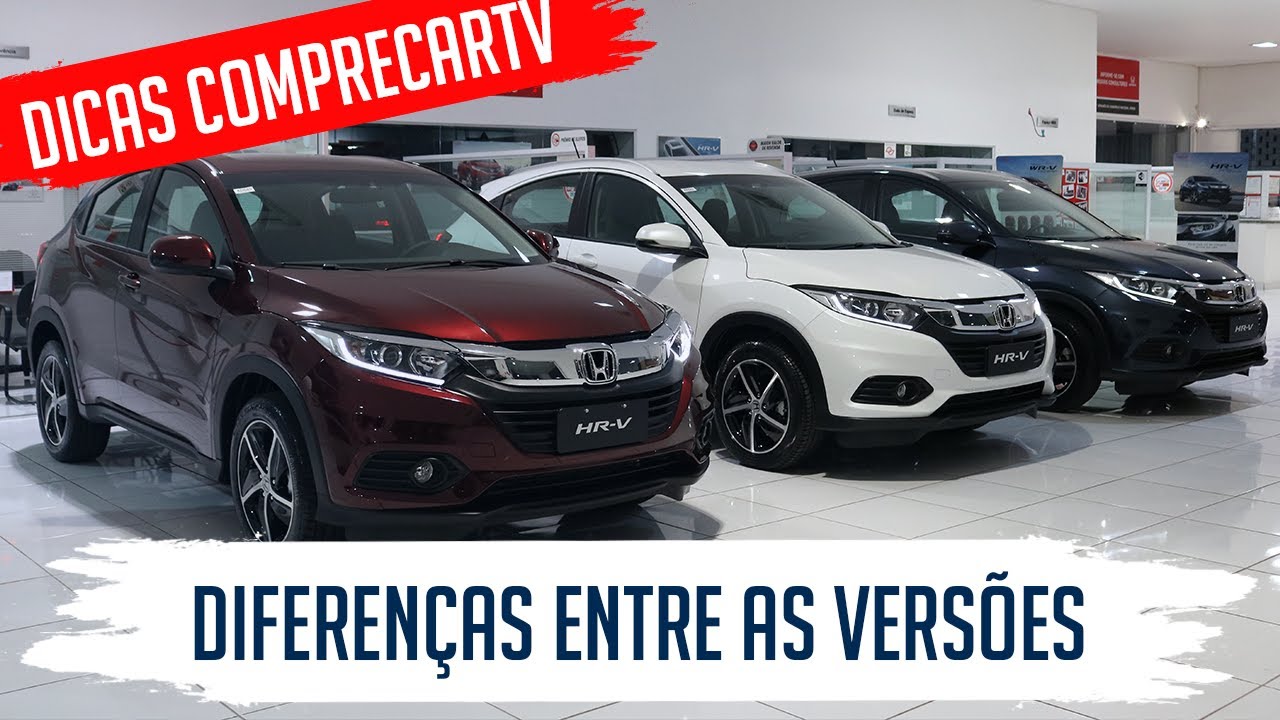 Honda HR-V 2020 - Diferenças entre as versões LX, EX e EXL