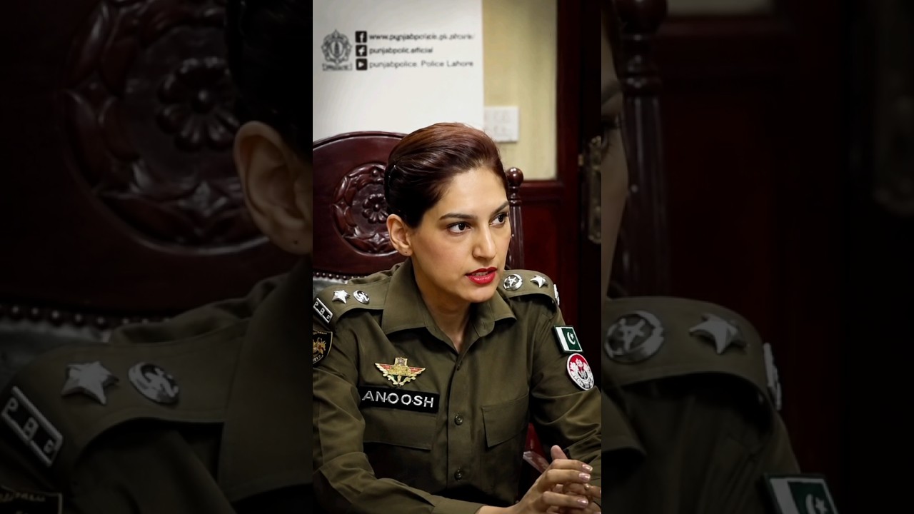 SSP Anoosh Masood Police Officer | SSP Anoosh Masood Protocol Shorts | SSP Anoosh Official