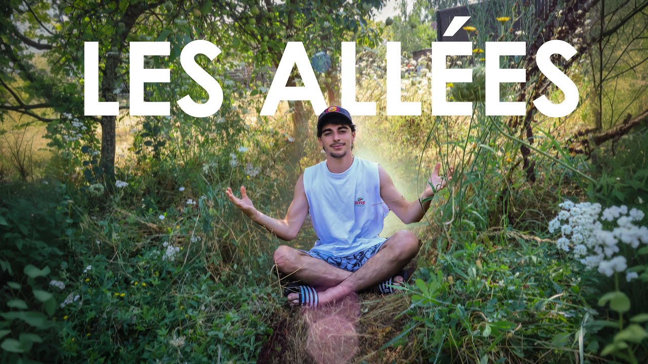 On fait les ALL&Eacute;ES du jardin SAUVAGE !! (&ccedil;a avance enfin !!)