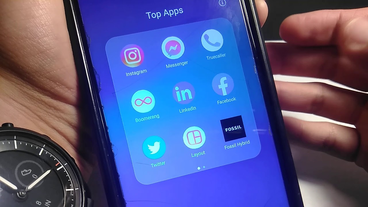 Fossil Hybrid HR Aspectos y Funciones en Español