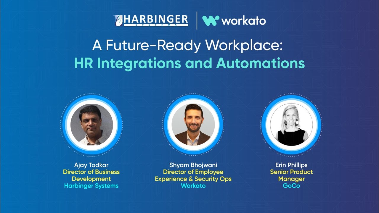 A Future ready Workplace: HR Integrations and Automations