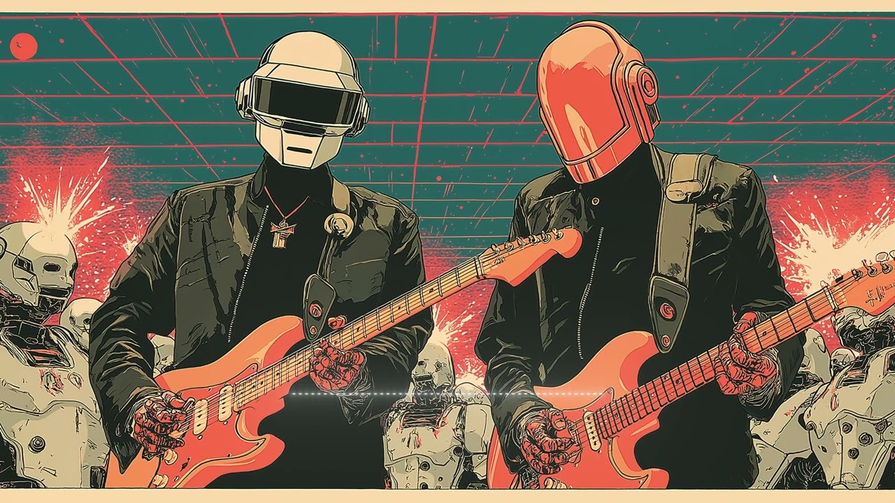 Daft Punk Gridlock Funk🪩🤖 | Chill Disco, Electro Funk, Retro Groove Playlist