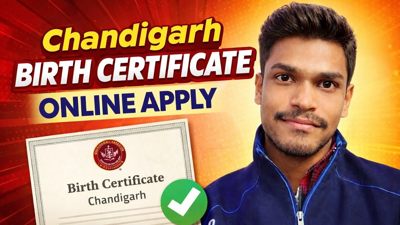Chandigarh birth certificate online apply | birth certificate online apply kaise karen?