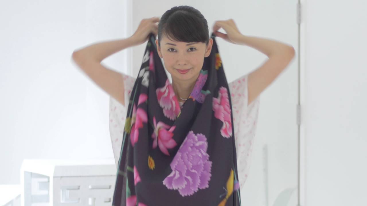 ROUROU マルチウェイスカーフ　Multi-way scarf