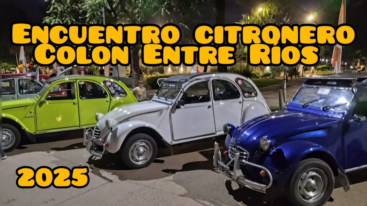 Encuentro de Citroën en Colón Entre Ríos