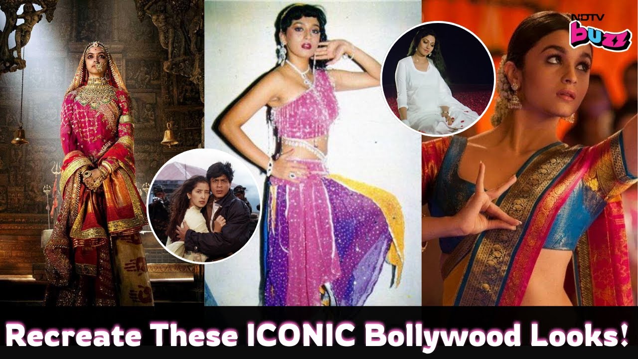 Alia-Deepika's Most Iconic Looks | Bollywood Fashion DIY | How to Recreate Most Popular Movie Looks?