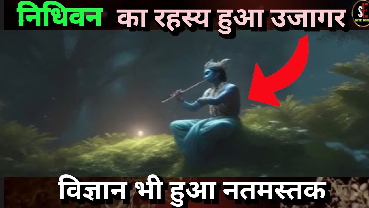 Даже наука склонилась, узнав тайну Нидхивана 🙏 #нидхиван