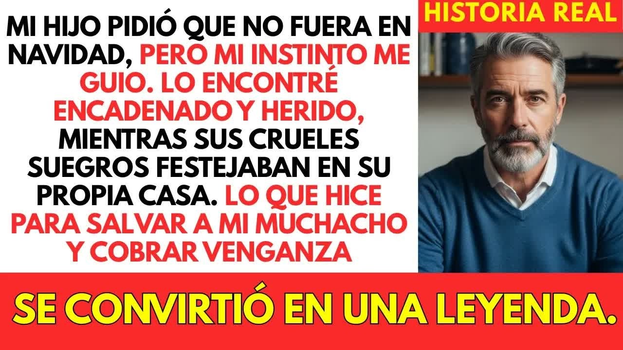 Vi A Mi Hijo Encadenado En Navidad Mientras Sus Suegros Festejaban En Su Casa. ¡SHOCK!